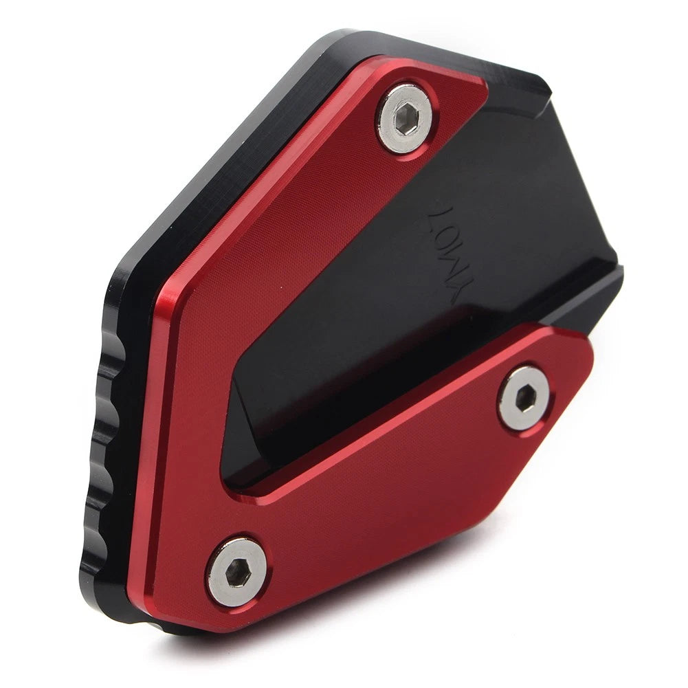 Kickstand Side Stand Enlarger Foot Plate Fit For Yamaha MT 07 FZ 07 2014-21 Red