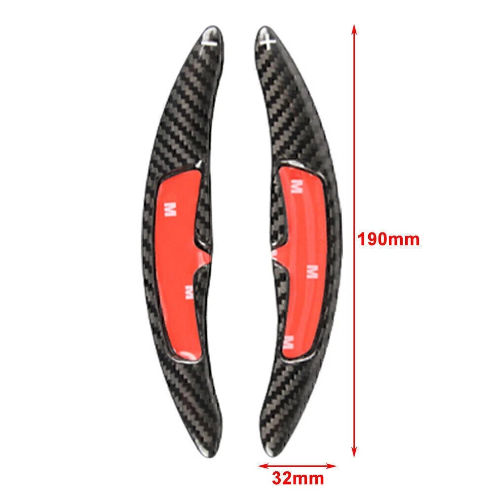 Real Carbon Fiber Steering Wheel Shift Paddle Extension For Porsche 911 991 718