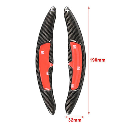 Real Carbon Fiber Steering Wheel Shift Paddle Extension For Porsche 911 991 718