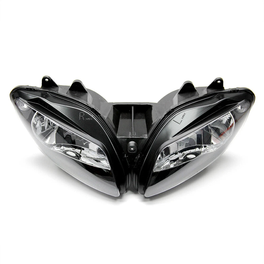 Left Right Headlight Headlamp Assembly For Yamaha YZF R1 YZF-R1 R1000 2002 2003