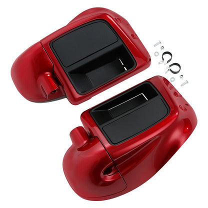 Red Lower Vented Fairings Engine Guard Crash Bar For Harley Electra Glide 14-Up
