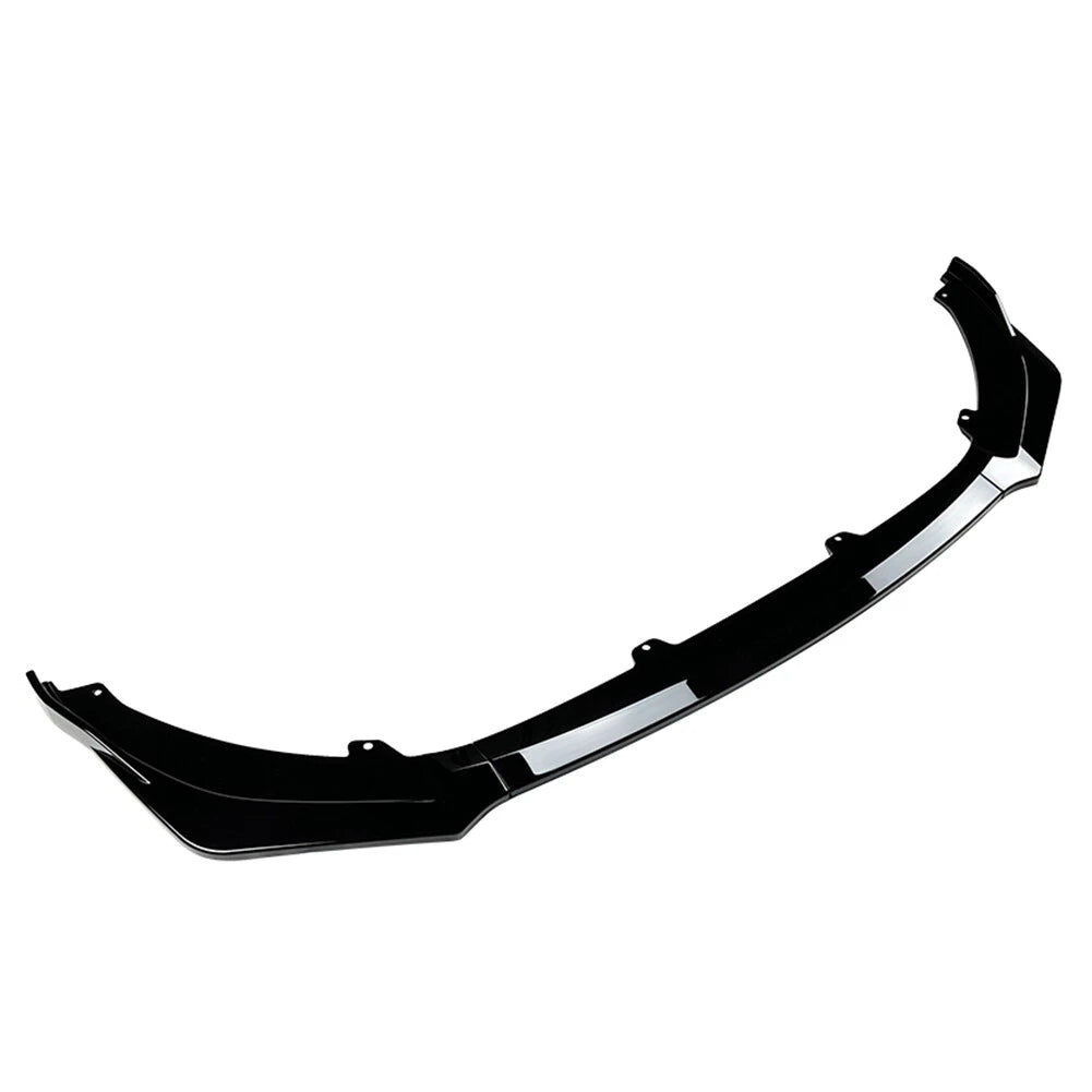 3x Front Bumper Spoiler Splitter Lip Glossy Black For Kia Stinger GT 2018-2023