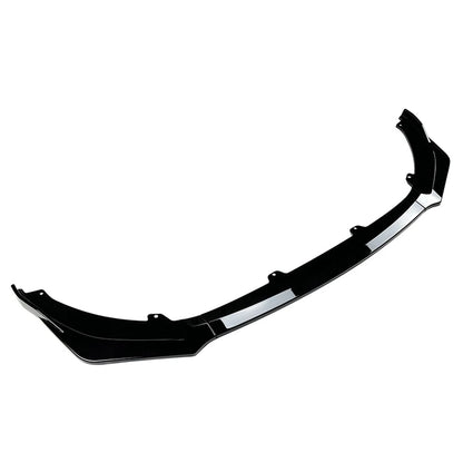 3x Front Bumper Spoiler Splitter Lip Glossy Black For Kia Stinger GT 2018-2023