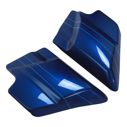Battery Side Covers Fit For Harley Street Road Glide King 2009-23 Superior Blue