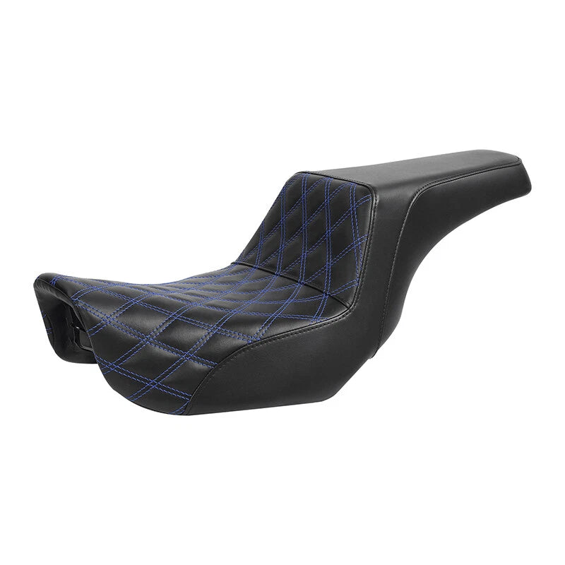 Driver Passenger Step-up Gel Seat Fit For Harley Dyna Super Wide Glide 06-17 16