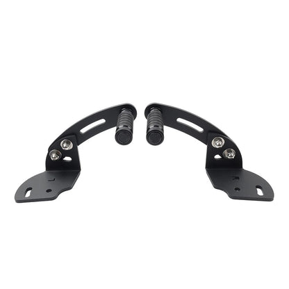 Black Highway FootPeg Adjustable Foot Rest Kit For Can Am Spyder F3 2015-2025
