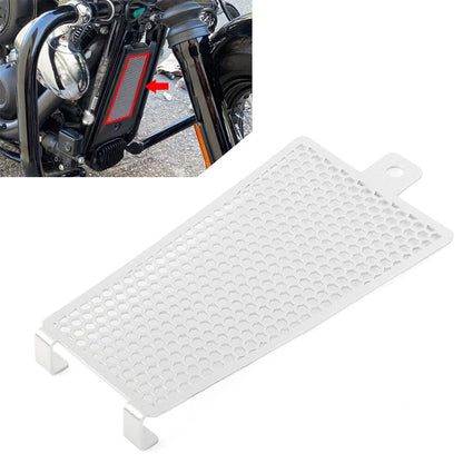 Radiator Grille Cover For Harley Softail Deluxe Low Rider Fat Bob 2018-22 Silver