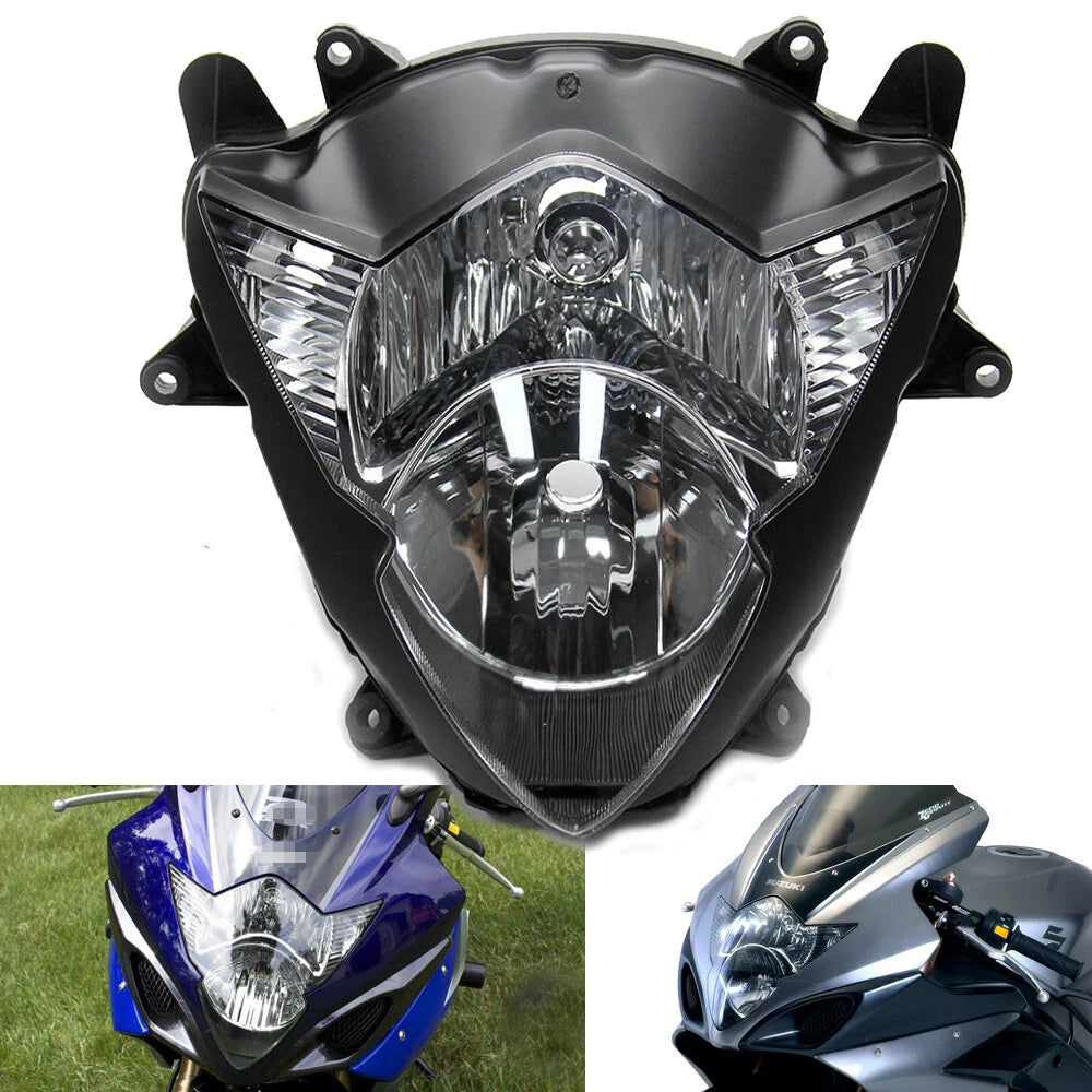 Headlight Lamp For Suzuki 2005 2006 GSXR1000 GSX-R 1000 K5 K6 Front light Clear