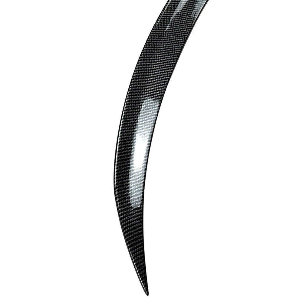Rear Trunk Lid Spoiler Wing For Benz CLA Class C117 CLA200 260 13-19 Carbon