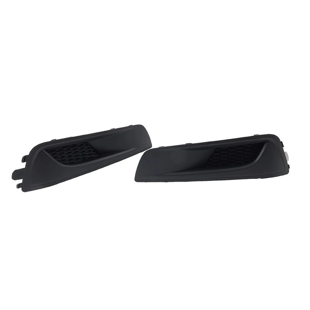 2pcs Front Bumper Fog Light Trim Bezel Cover Black For Subaru Legacy 2010-2012