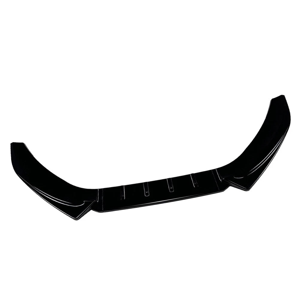Glossy Black Front Bumper Lip Splitter For Audi A4 S4 B8.5 2013-2016