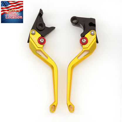 For Kawasaki ninja 500 Z500 2024-2025 CNC Brake Clutch Levers 3D Handle Gold USA