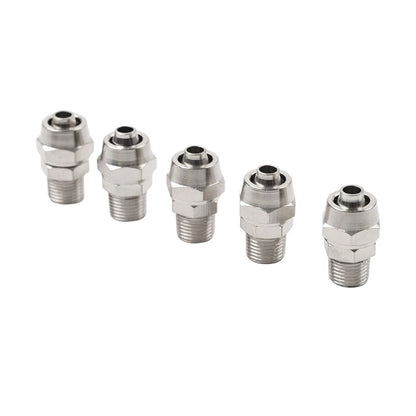5PC Tire Changer 8mm 1/8 Air Valve Metal Connector