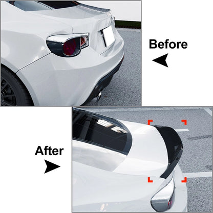 Rear Trunk Spoiler Wing For Subaru BRZ 13-20 For Scion FR-S 13-16 Glossy Black