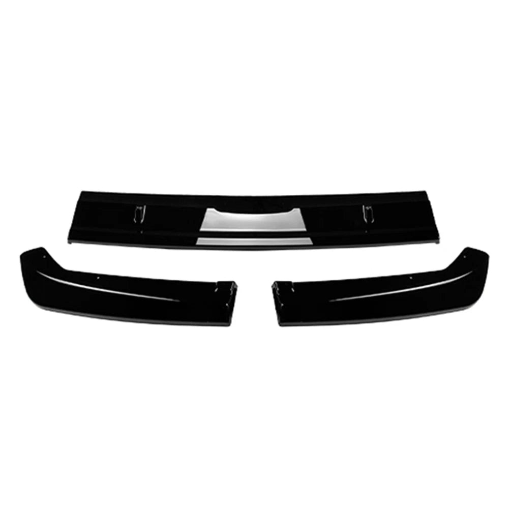 Rear Bumper Splitter Spoiler Protector Lip For Subaru WRX STI VB 2022-2024 Black