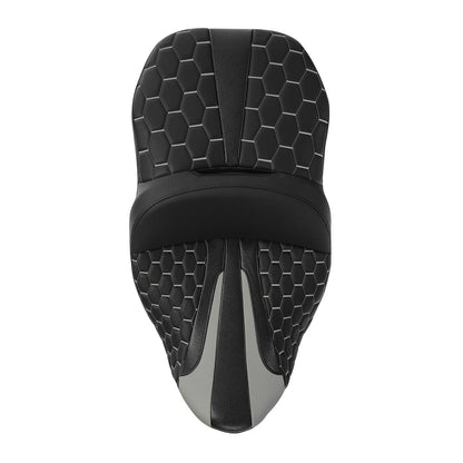 Driver Passenger Gel Seat Fit For Harley Davidson Touring Road Glide King 09-23