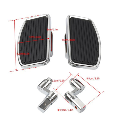 Front Foot Pedal Foot Rest Footpegs Fit Honda Shadow  ACE VT750 750C 1997-2003