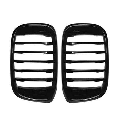 Glossy Black Front Kidney Middle Grille Grill For BMW X3 G01 X4 G02 2018-2021
