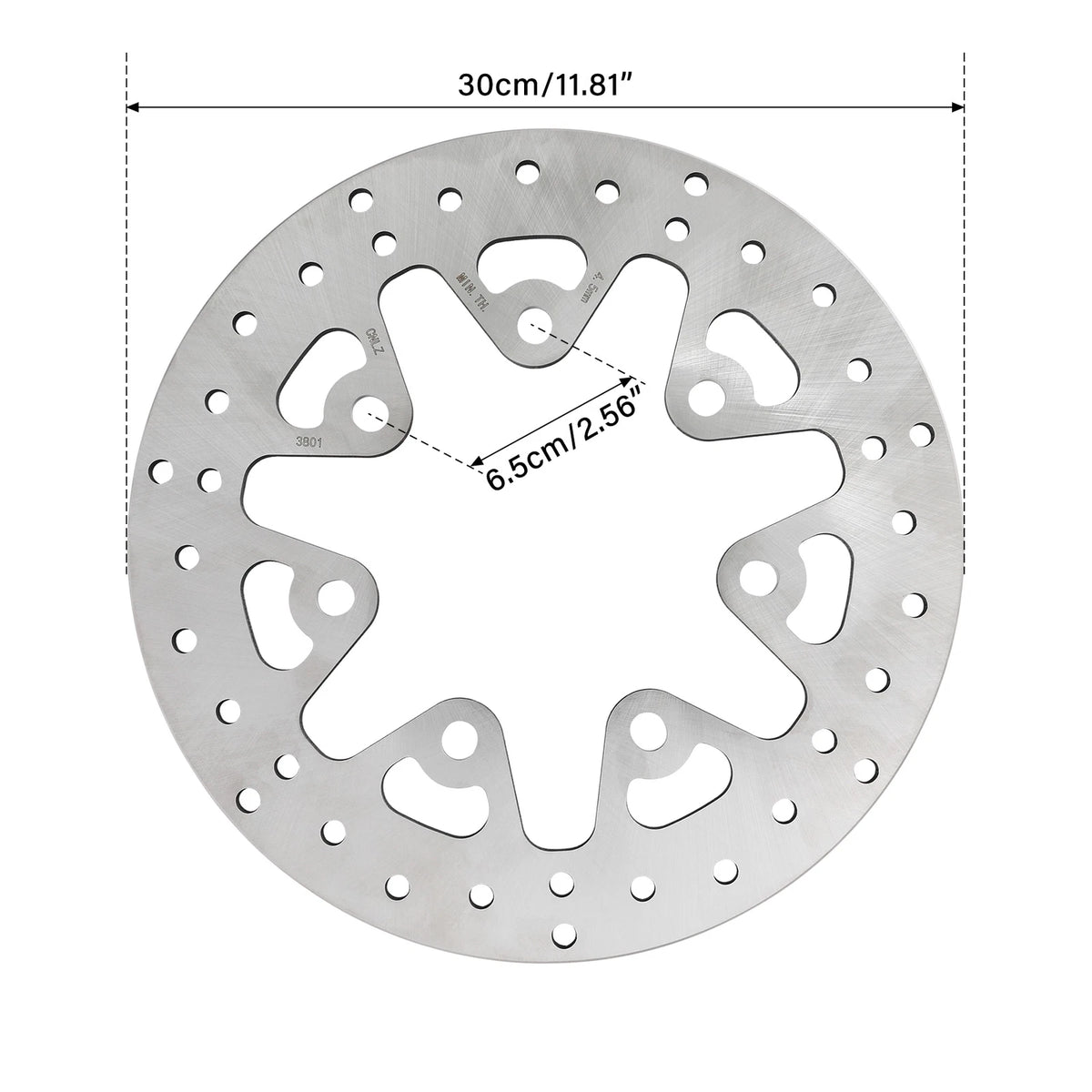 2x 11.8" Front Brake Disc Rotors Fit For Harley Street Road Glide King 2014-2025