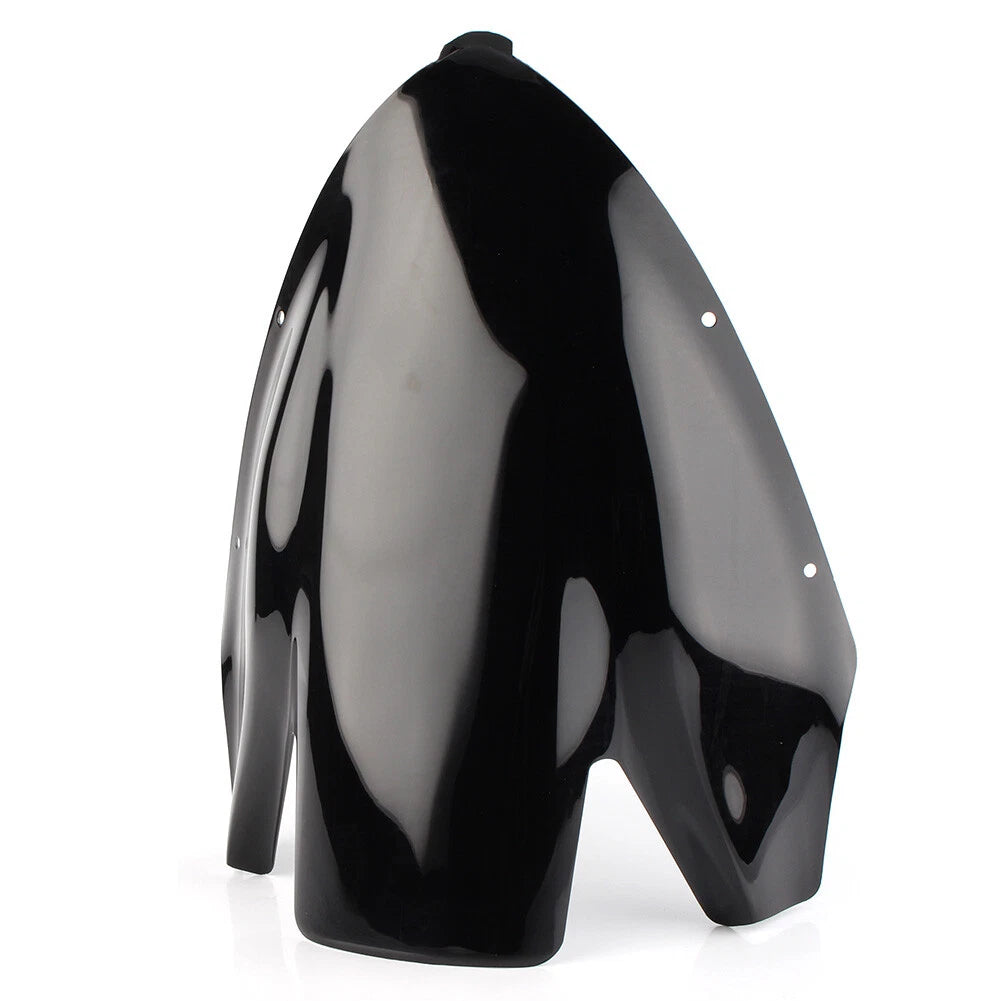 Front Windshield Windscreen Windproof Fit Kawasaki NINJA 650 ER6F 2006-08 Black