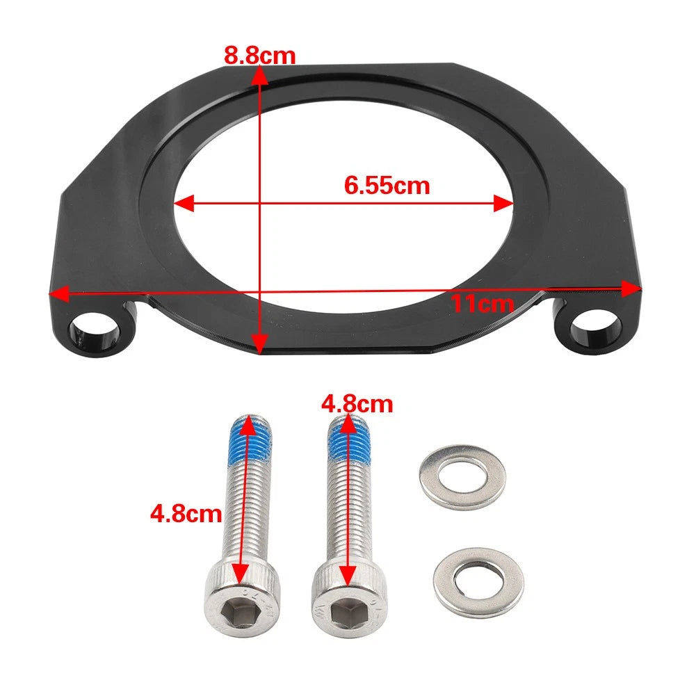 Crank Seal Guard Serpentine Belt Protection for BMW N54 N55 N52 S55 335i