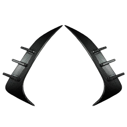 2pcs ABS Rear Bumper Spoiler Side Wing Lip For BMW 2 Series F44 M Sport 2020-23