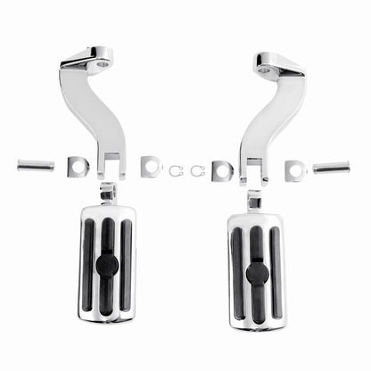 Foot Pegs Footrest Mount Bracket Fit For Harley Touring Electra Road Glide 93-24