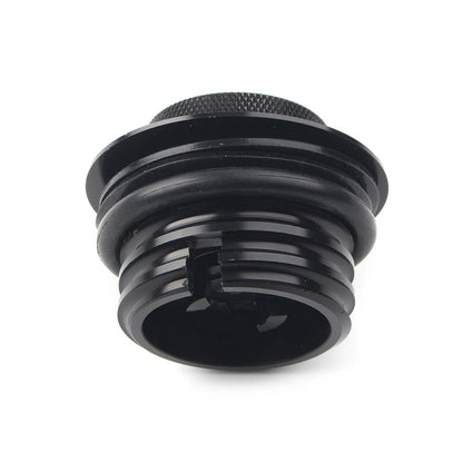 Fuel Tank Cover Flush Pop Up Reservoir Gas Cap Vented Fit Harley Davidson Black