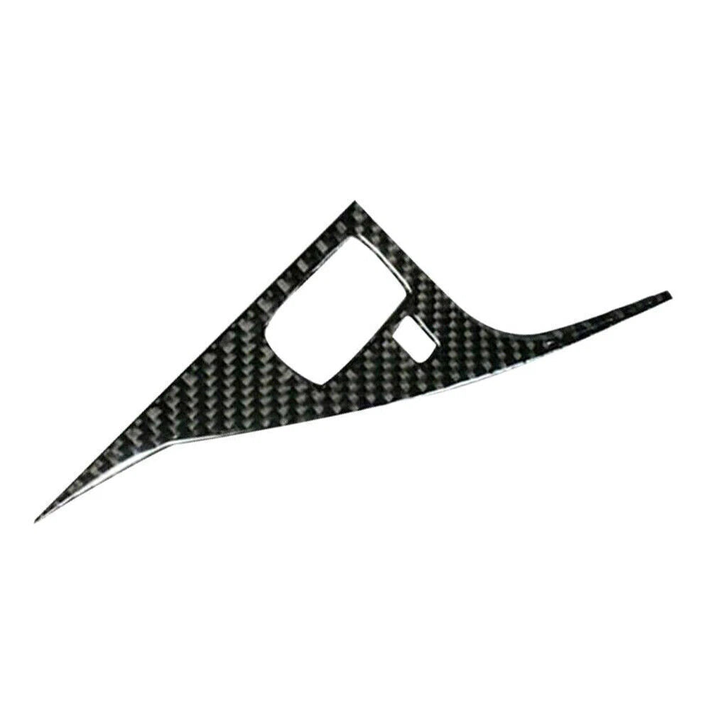 Interior Gear Shift Drive Panel Cover For Infiniti Q50 Q60 14-19 Carbon Fiber US