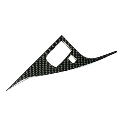 Interior Gear Shift Drive Panel Cover For Infiniti Q50 Q60 14-19 Carbon Fiber US