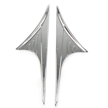 For Harley Tri Glide Ultra FLHTCUTG Trike FLHXXX Rear Trunk Side Accents Trim 2x