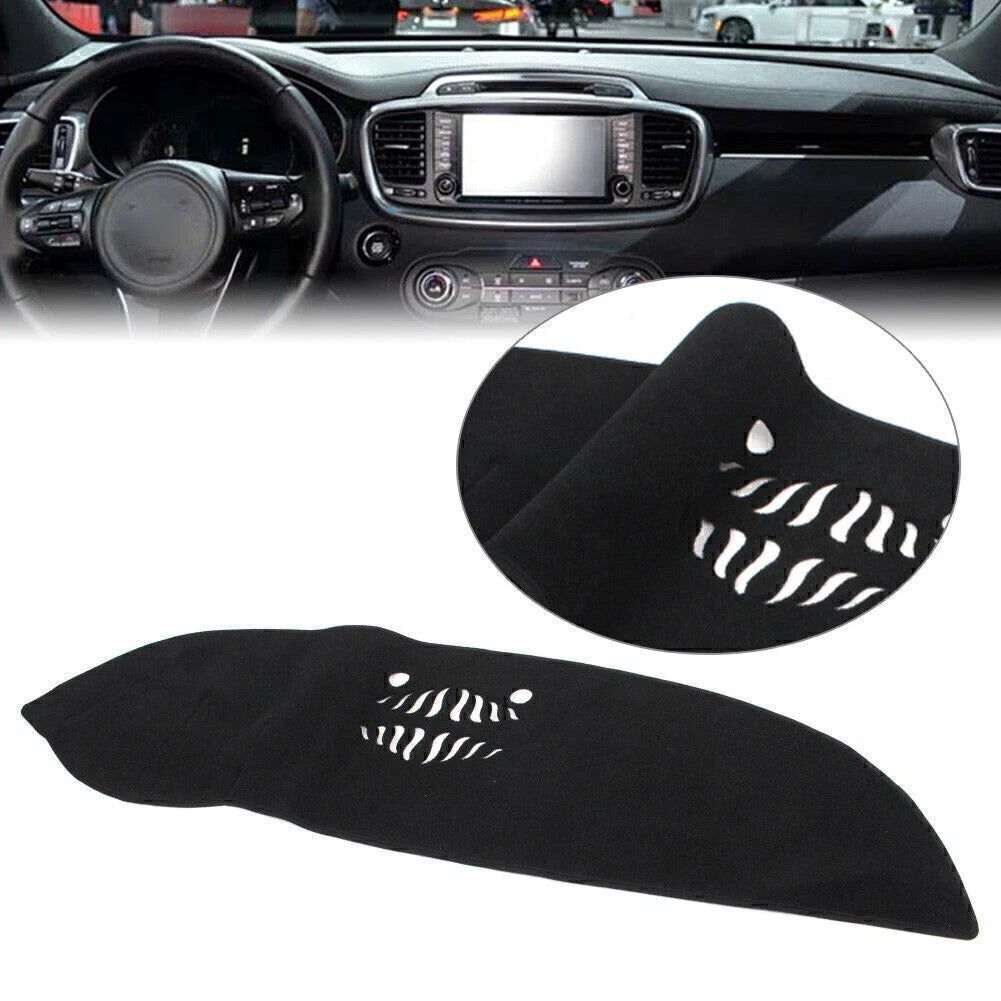 Polyester Car Dashmat Dash Cover Dashboard Mat For kia sorento 2015 2016 2017-18