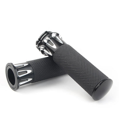 1'' Handle Bar Hand Grip For Harley Touring Street Glide Softail Dyna TU5 2pcs