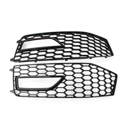 For Audi A4 B8.5 S4 RS4 2013-2015 Front Bumper Grille Cover Honeycomb US
