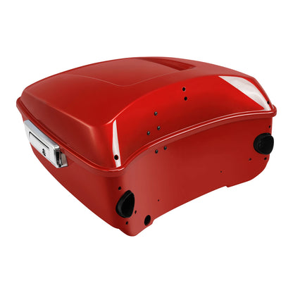 King Trunk Fit Fit For Harley Touring Glide 2014-2024 2023 Wicked Red