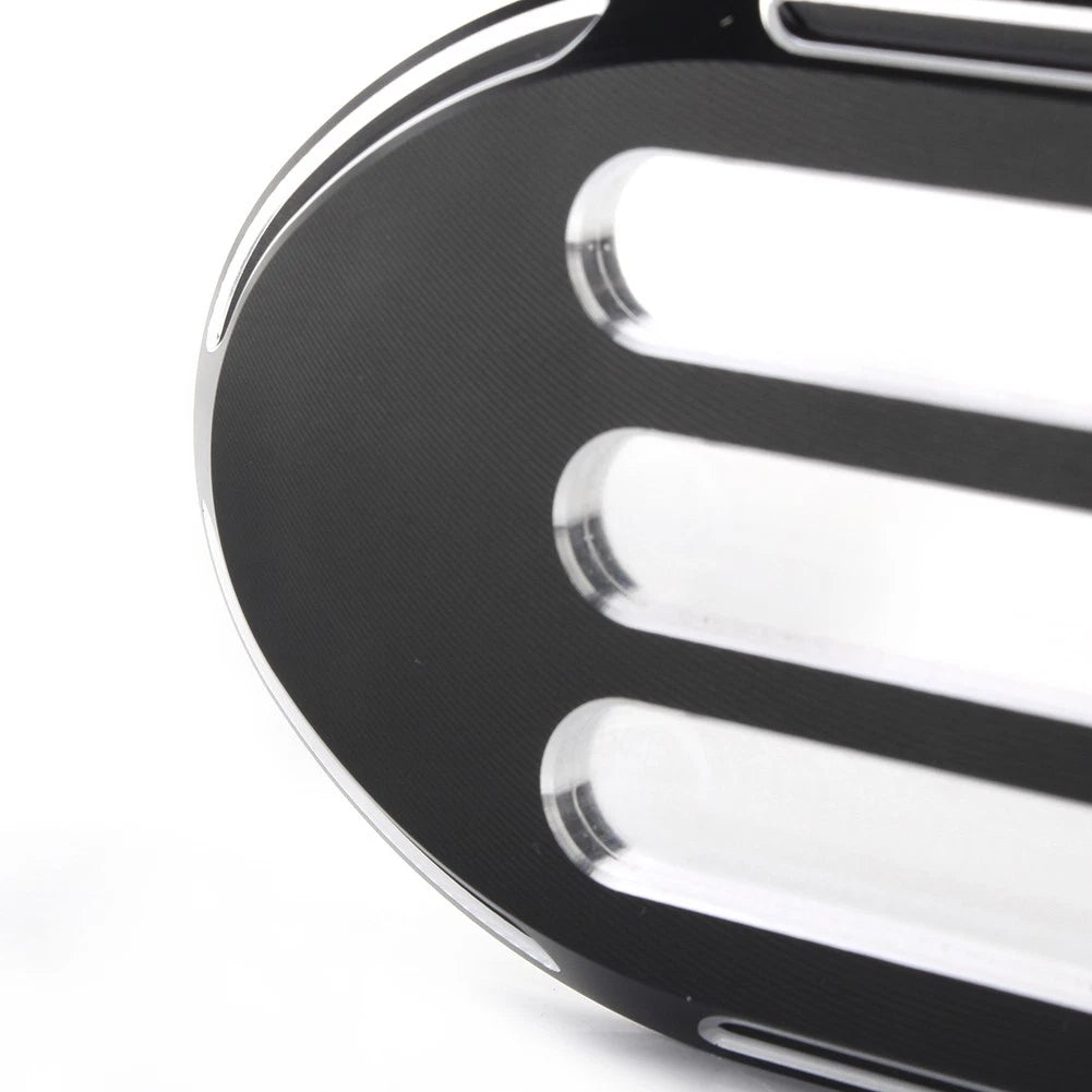 Black Aluminum Brake Pedal Pad Cover Footreats For Harley Sportster 883XL 1200XL