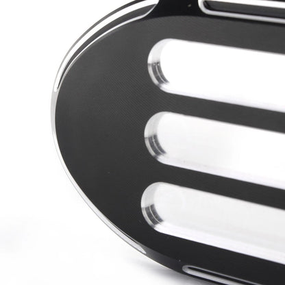 Black Aluminum Brake Pedal Pad Cover Footreats For Harley Sportster 883XL 1200XL