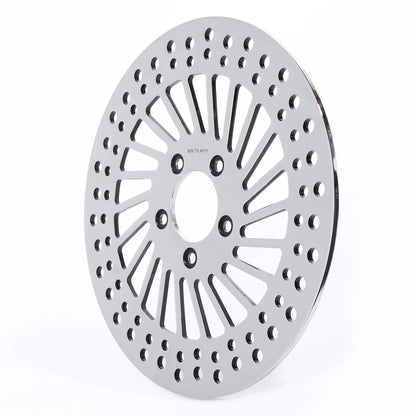 11.8" Front Brake Rotor Disc & Bolts Fit For Harley Touring Glide Dyna Softail