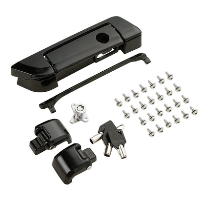 Black Trunk Lids Latches Fit For Harley Davidson Touring Electra Glide 2014-Up