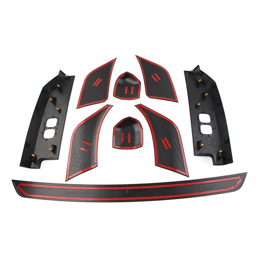 9Pcs Matte Black Side Moulding Body Kits For Land Rover Defender 90 110 20-23 US