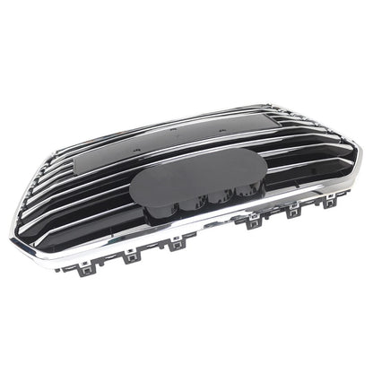 1 Piece Front Bumper Grille Radiator Grill Chrome For Audi A6 S6 C7 2016-2018