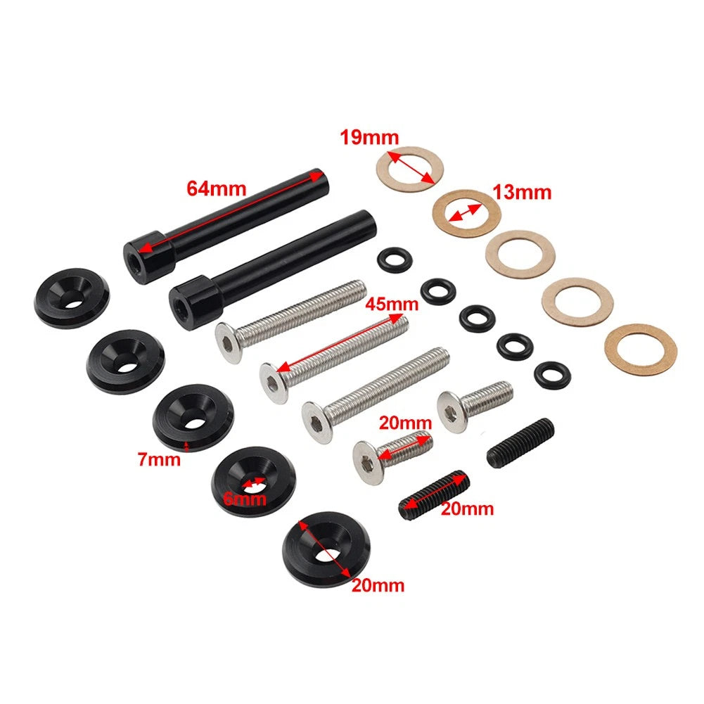 Engine Valve Cover Washer Seal Bolt Set For Honda Civic CR-X 1.5L 1.6L D-Series