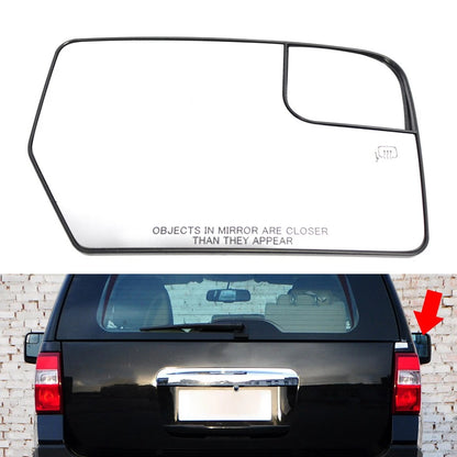 Right Side Mirror Glass Heated Glass With Spotter For Ford Expedition 2012-2017