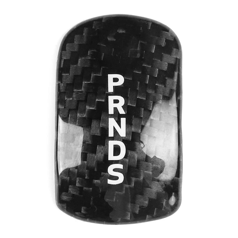 Gear Shift Knob Cover Head Trim Fit Fitd Mustang 2015 2016 2017-2023 Black