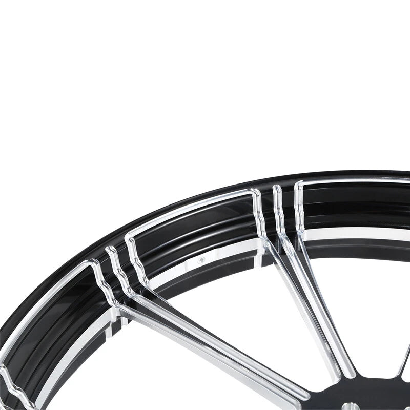 23" Front Wheel Rim Dual Disc Wheel Hub For Harley Street Glide Non ABS 97-21 20