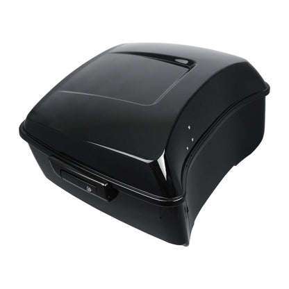 King Trunk Rack Pad Tail Light Fit For Harley Touring Models 2014-Up