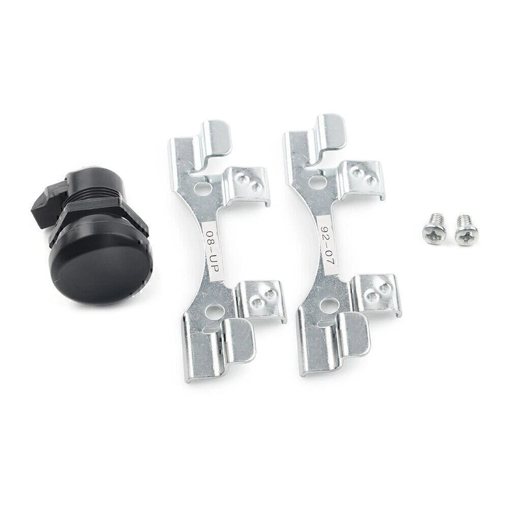 Fuel Door Push Button Gas Oil Cap Latch for Harley Street Glide FLHX 2007-2016