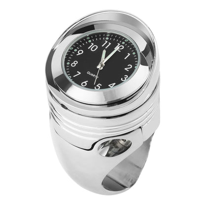 Universal 1 1/4" Front Handlebar Clock Mount For Harley Custom Cruiser Chopper