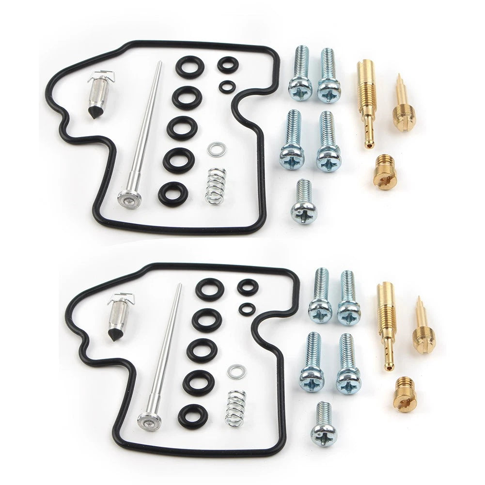 2 Sets Carburetor Repair Kit Carb Kit For Kawasaki KFX700 V-Force 2004-09