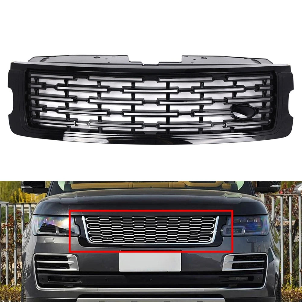 1 Piece Front Upper Bumper Grille For Land Rover Range Rover 2018-2022 LR098084